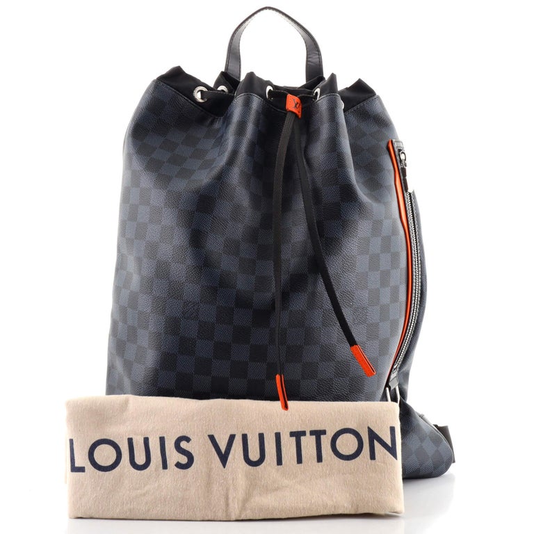 Louis Vuitton Drawstring Backpack Limited Edition Damier Cobalt Race at  1stDibs  louis vuitton drawstring bag, louis vuitton backpack drawstring, lv  drawstring backpack
