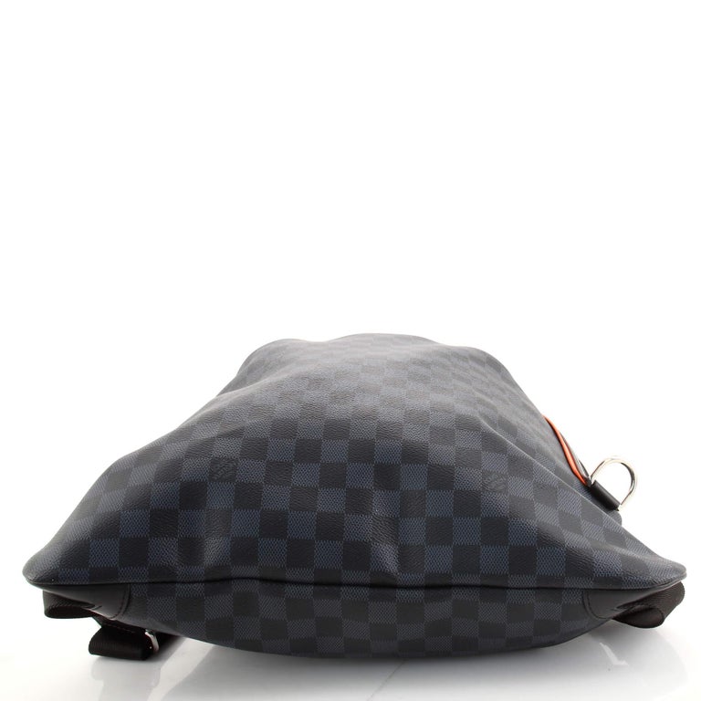 Louis Vuitton Drawstring Backpack Limited Edition Damier Cobalt Race