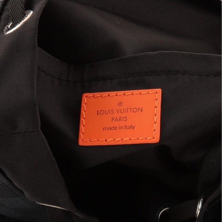 MM - Montsouris - Louis Vuitton 2019 Damier Cobalt Race drawstring backpack  Blue - ep_vintage luxury Store - Monogram - Bag - Vuitton - Pack - Back -  M51136 – dct - Louis