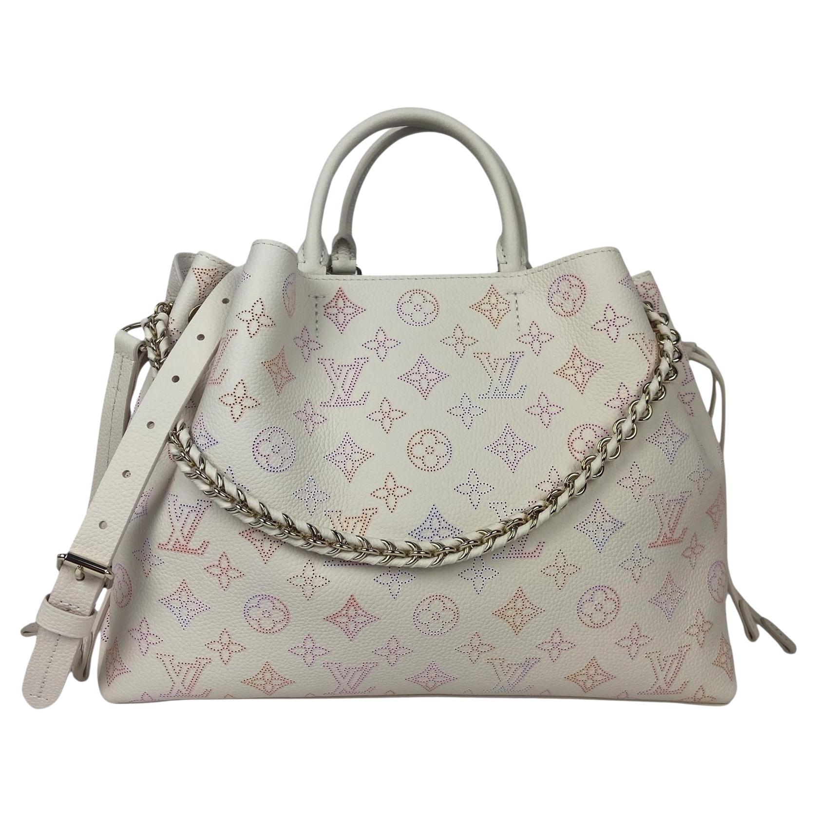 Louis Vuitton Dream Cream Monogram Mahina Bella Tote Bag