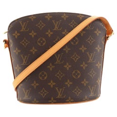 Louis Vuitton Drouot Handbag Monogram Canvas