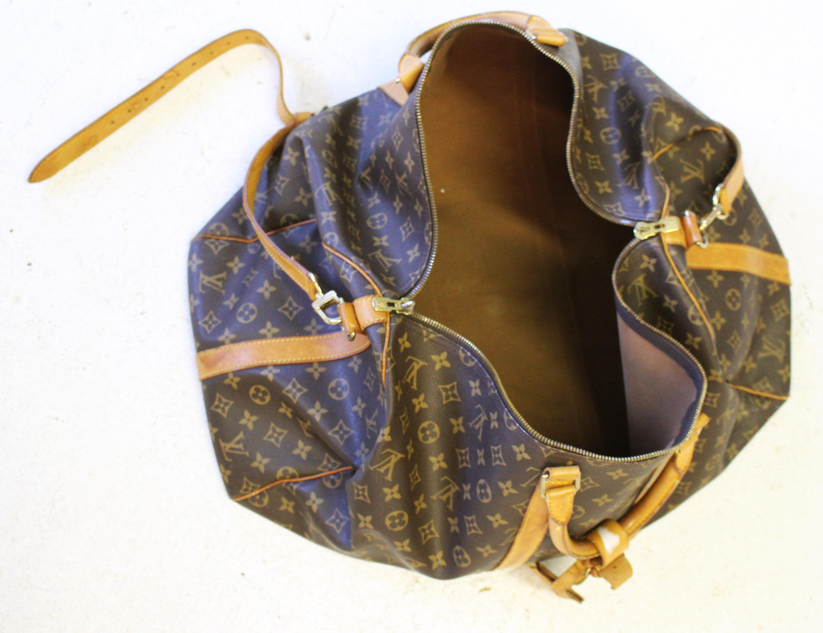 Leather Louis Vuitton Duffle Bag For Sale