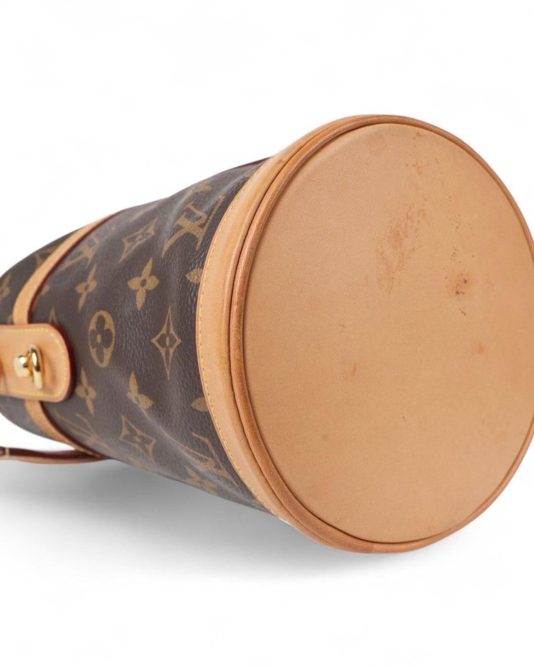 Louis Vuitton Duffle Bucket PM Monogram For Sale 7