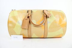 Louis Vuitton Duffle ( Rare ) Vernis Fleurs 11lv915c Weekend/Travel Bag