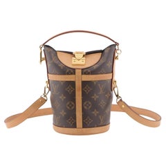 Louis Vuitton Duffle Tops Monogrammierte Segeltuchhandtasche