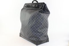 Louis Vuitton Duffle (Ultra Rare) Graphite Steamer Tote 9lz1128 Travel Bag