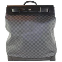 Louis Vuitton Duffle (Ultra Rare) Graphite Steamer Tote 9lz1128 Travel Bag