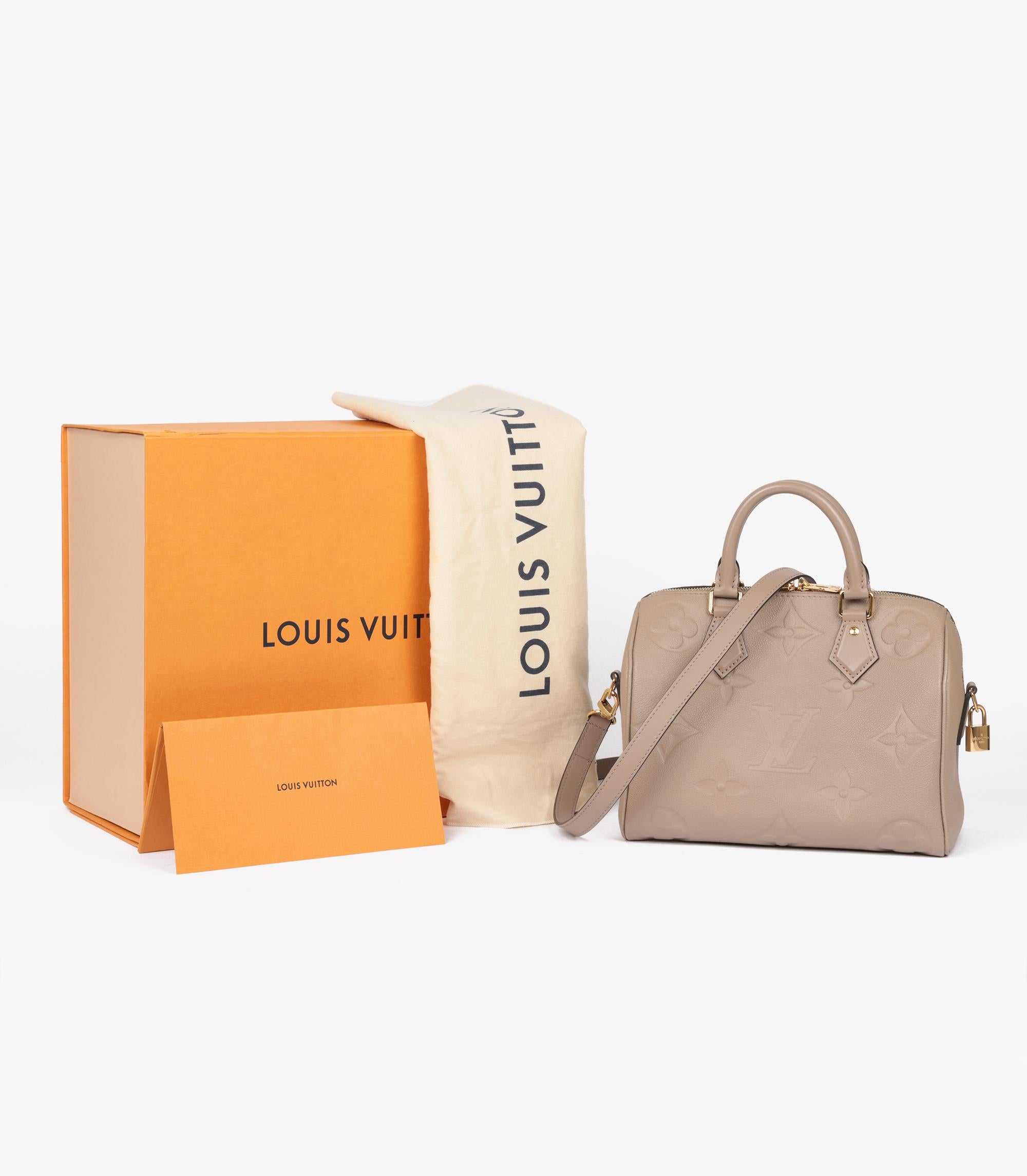 Louis Vuitton Dune Empreinte Leather Speedy 25 Bandoulière 6