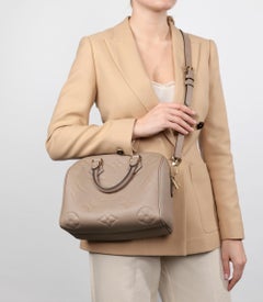 Louis Vuitton Dune Empreinte Leather Speedy 25 Bandoulière