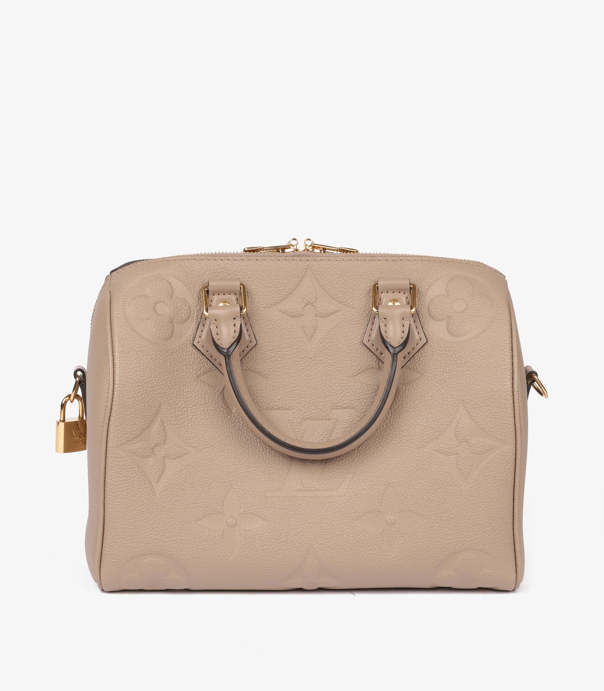Louis Vuitton Dune Empreinte Leather Speedy 25 Bandoulière 1