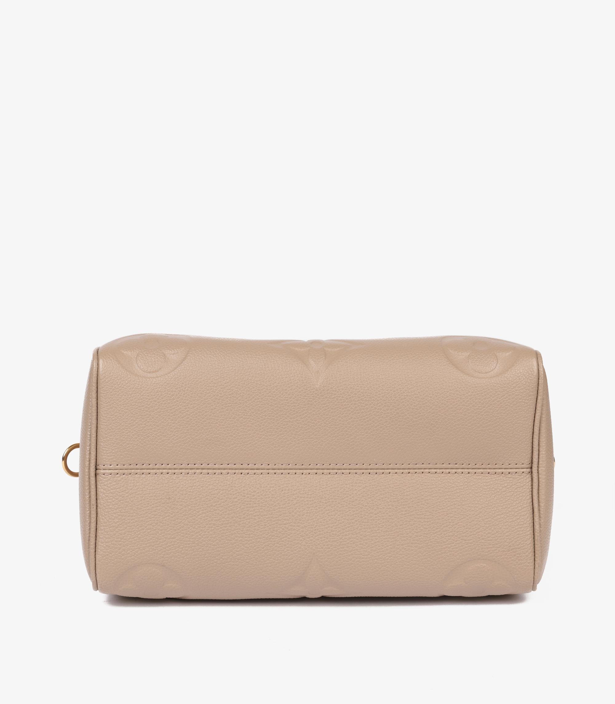 Louis Vuitton Dune Empreinte Leather Speedy 25 Bandoulière 3
