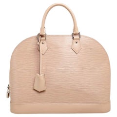 Louis Vuitton Dune Epi Leather Alma MM Bag