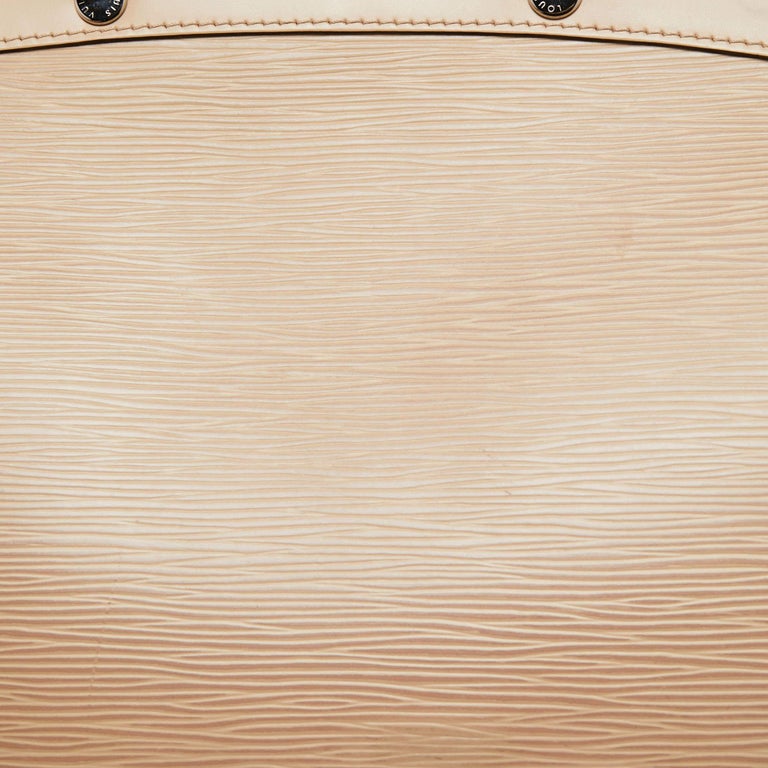 Louis Vuitton Dune Epi Leather Brea MM Bag For Sale 4