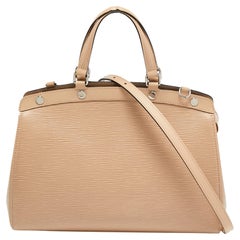 Sac Brea MM Louis Vuitton Dune en cuir épi