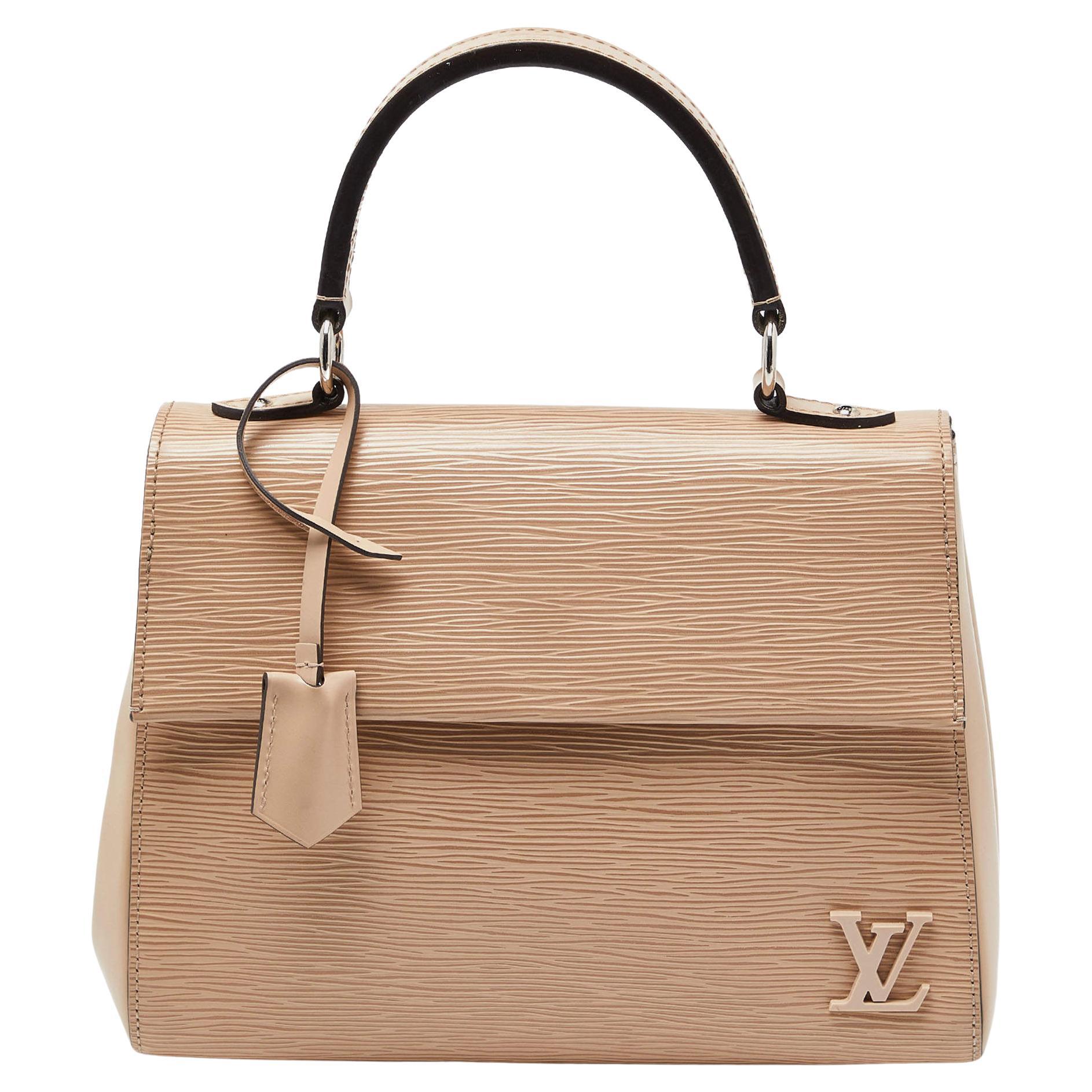 Louis Vuitton Dune Epi Leather Cluny BB Bag For Sale