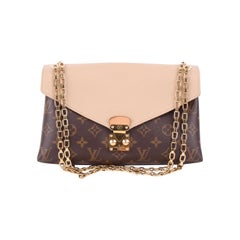 Sold at Auction: A Louis Vuitton Monogram Pallas Chain Shoulder Bag