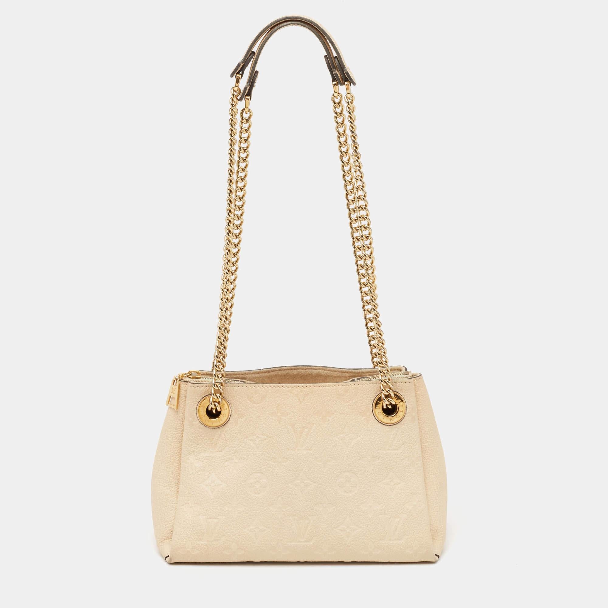 Louis Vuitton Dune Monogram Empreinte Leather BB Surene Bag In Good Condition In Dubai, Al Qouz 2