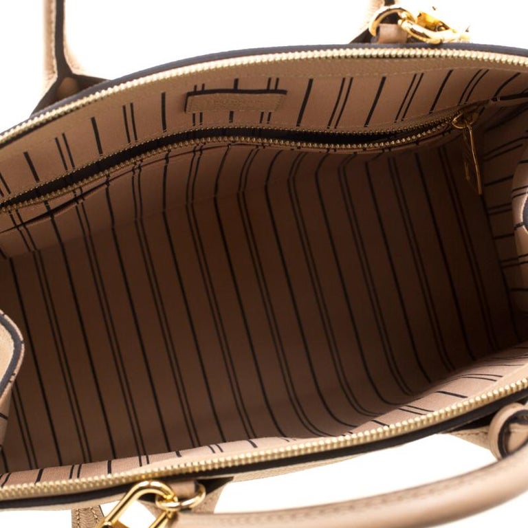 Louis Vuitton Pont-Neuf MM Empreinte Dune Beige Leather ref.142321