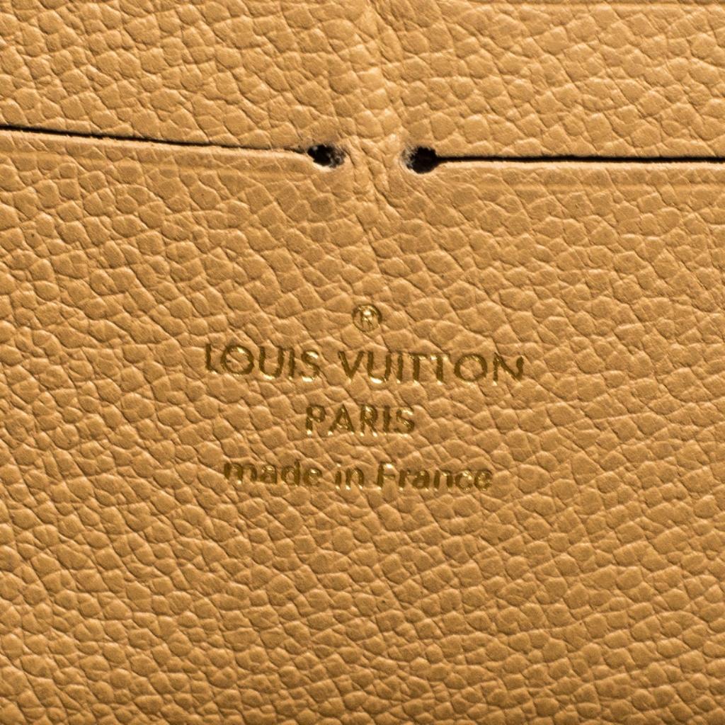 Louis Vuitton Dune Monogram Empreinte Leather Zippy Wallet 1