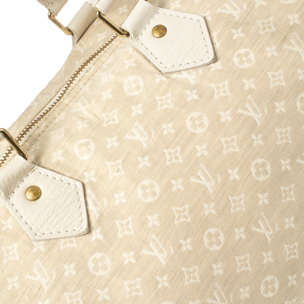 Women's Louis Vuitton Dune Monogram Mini Lin Canvas Speedy 30 Bag