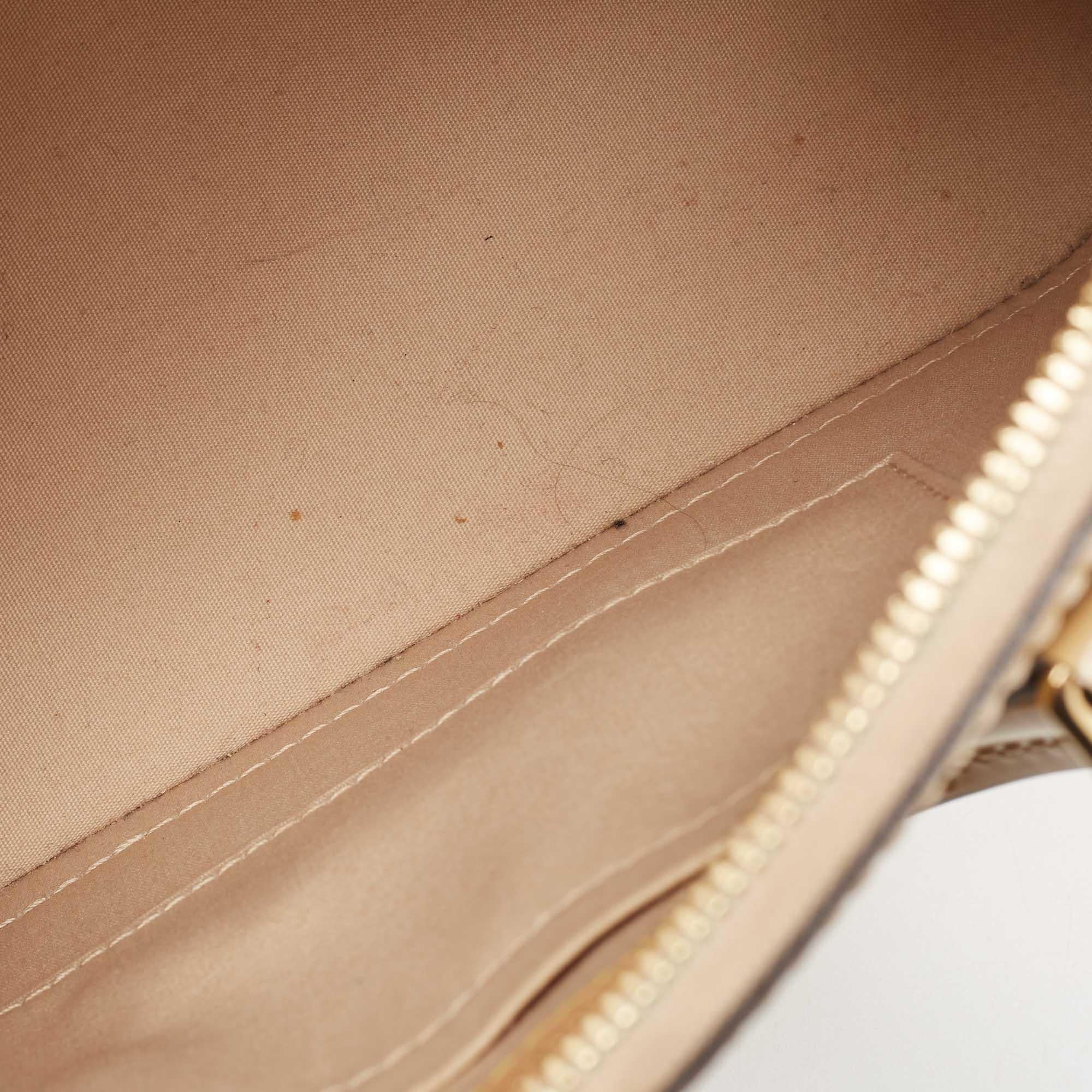Louis Vuitton Dune Monogram Vernis Alma BB Bag In Good Condition In Dubai, Al Qouz 2