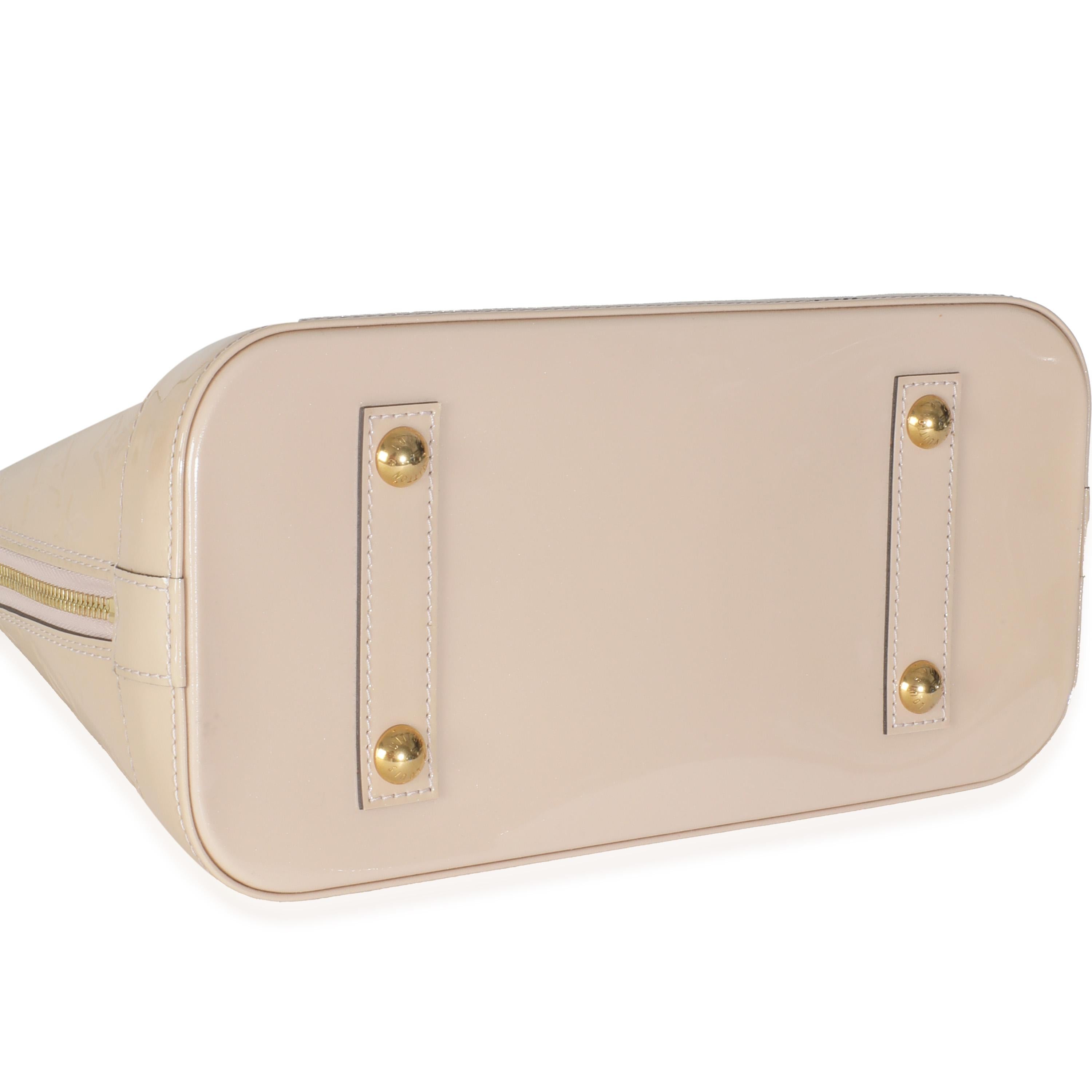 Louis Vuitton Dune Monogram Vernis Alma PM in vendita 2