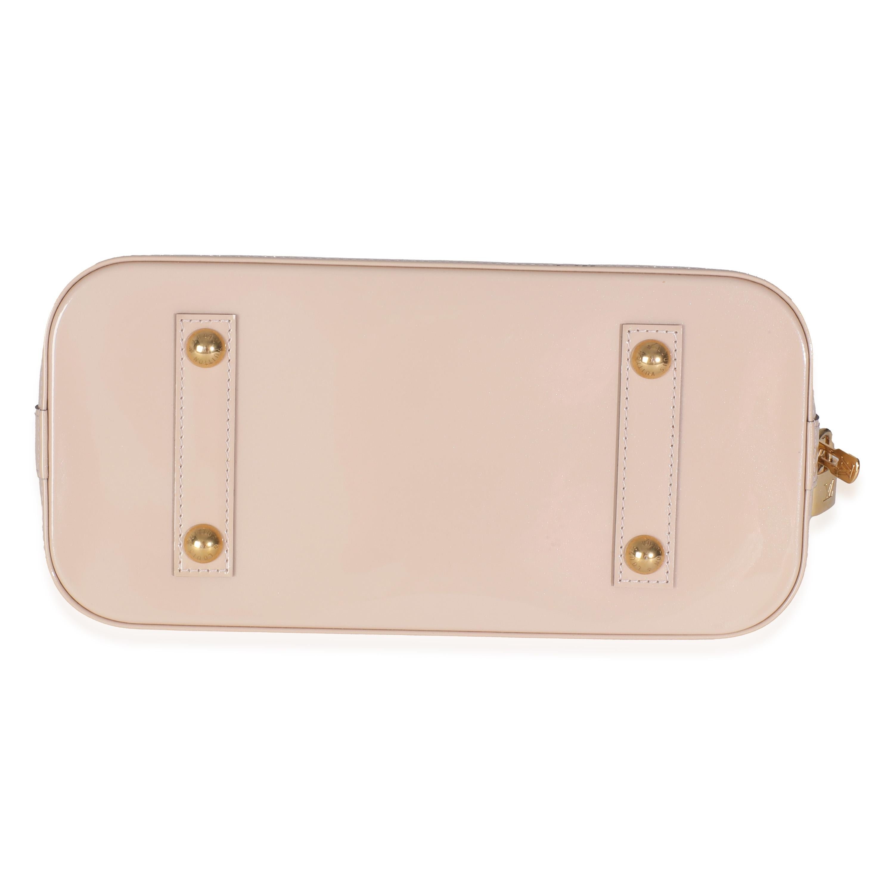 Louis Vuitton Dune Monogram Vernis Alma PM in vendita 3