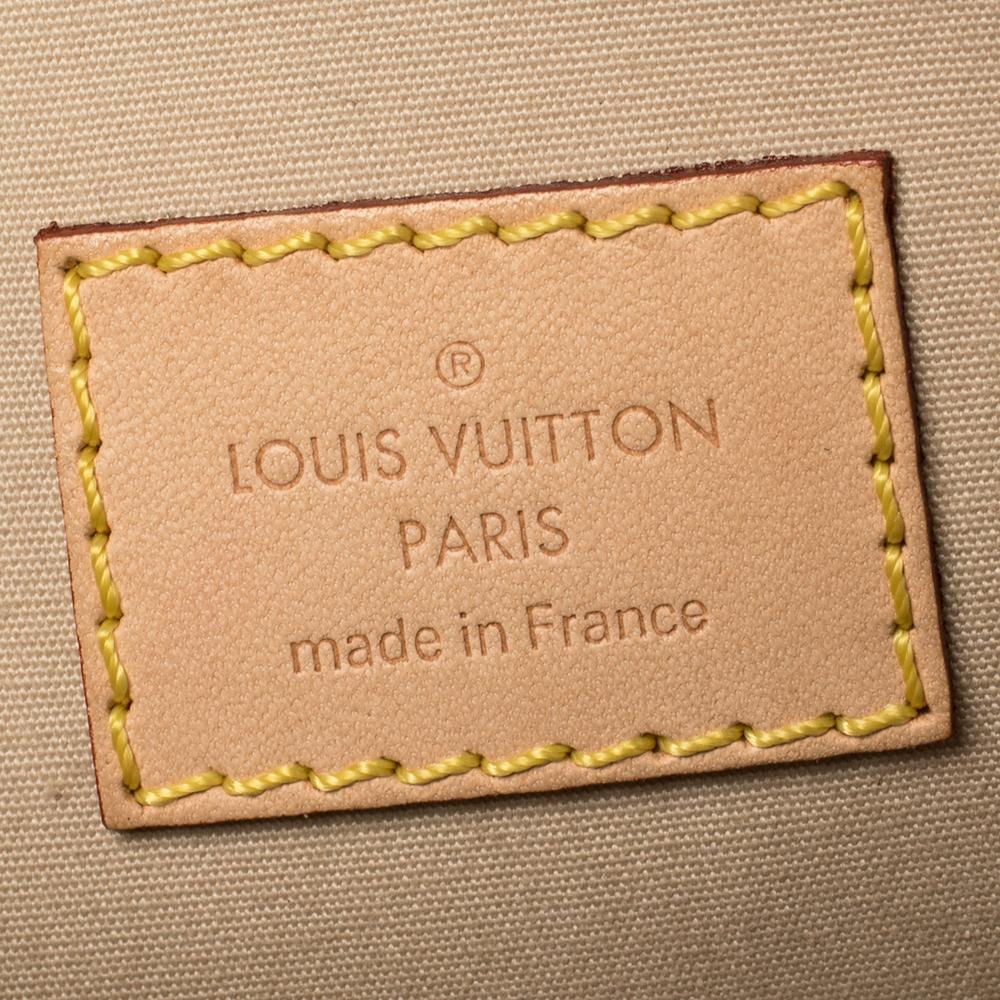 Louis Vuitton Dune Monogram Vernis Leather Alma PM Bag 2