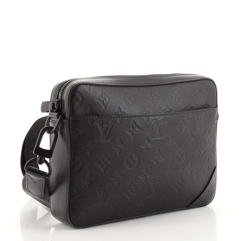 Louis Vuitton Duo Messenger Bag Monogram Shadow Leather at 1stDibs  lv duo  messenger bag, grey lv duo bag, louis vuitton black duo messenger bag