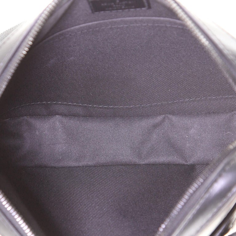 Louis Vuitton Duo Messenger Bag Monogram Shadow Leather Black 221769179