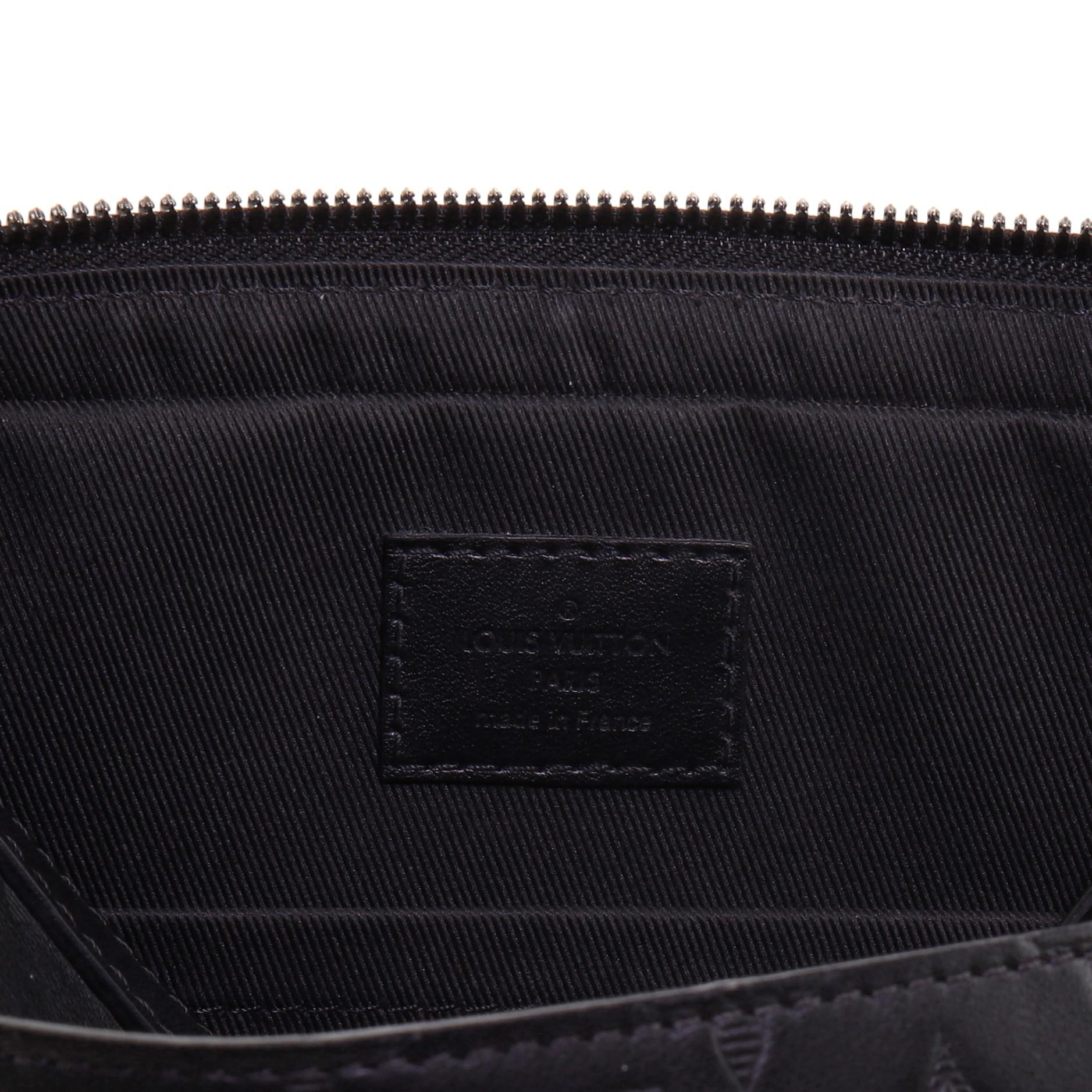 Women's or Men's Louis Vuitton Duo Messenger Bag Monogram Shadow Leather