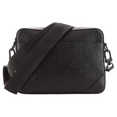 Louis Vuitton Duo Messenger Bag Monogramm Schatten Leder