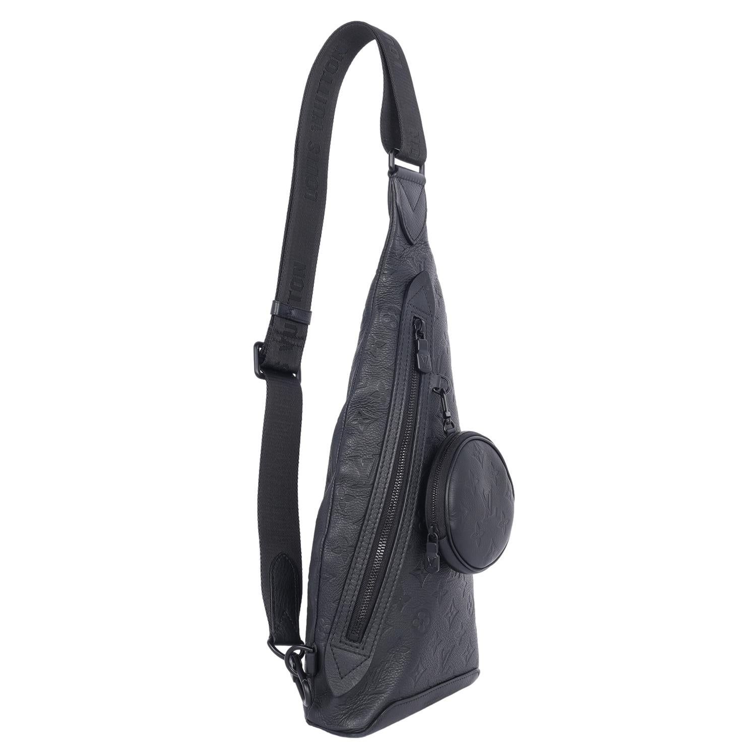 Women's or Men's Louis Vuitton Duo Slingbag Leather Backpack