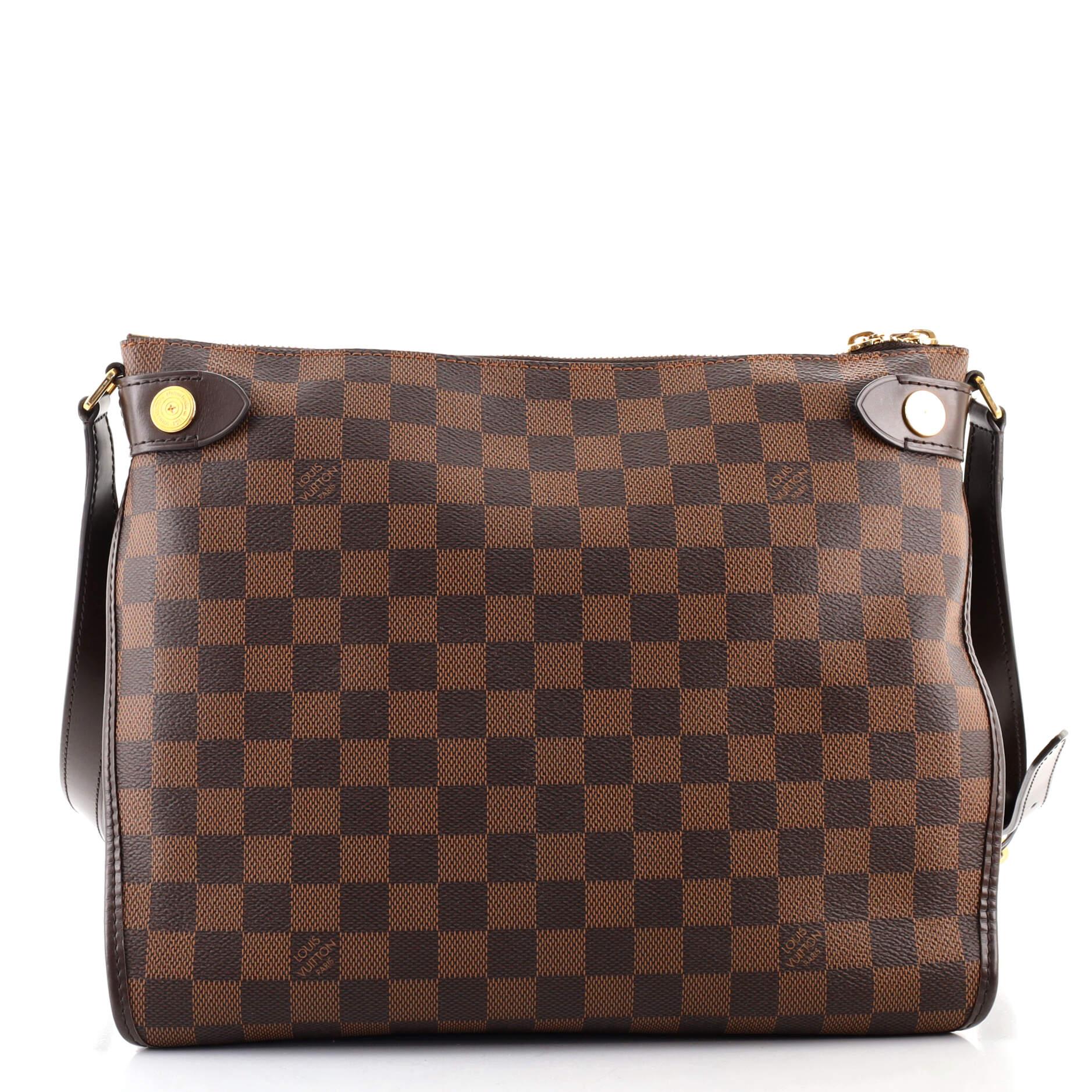 Black Louis Vuitton Duomo Messenger Bag Damier