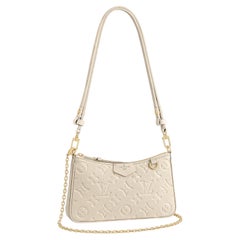 Louis Vuitton Easy Pouch On Strap Bag Cream Monogram Empreinte
