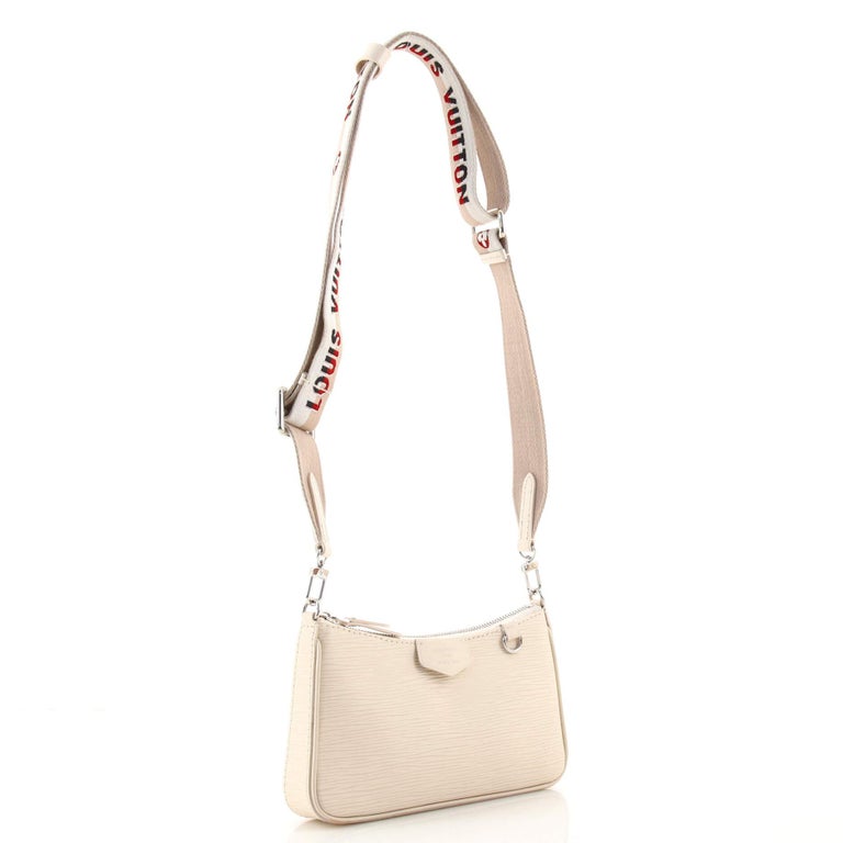 Louis Vuitton Easy Pouch On Strap Cream - For Sale on 1stDibs