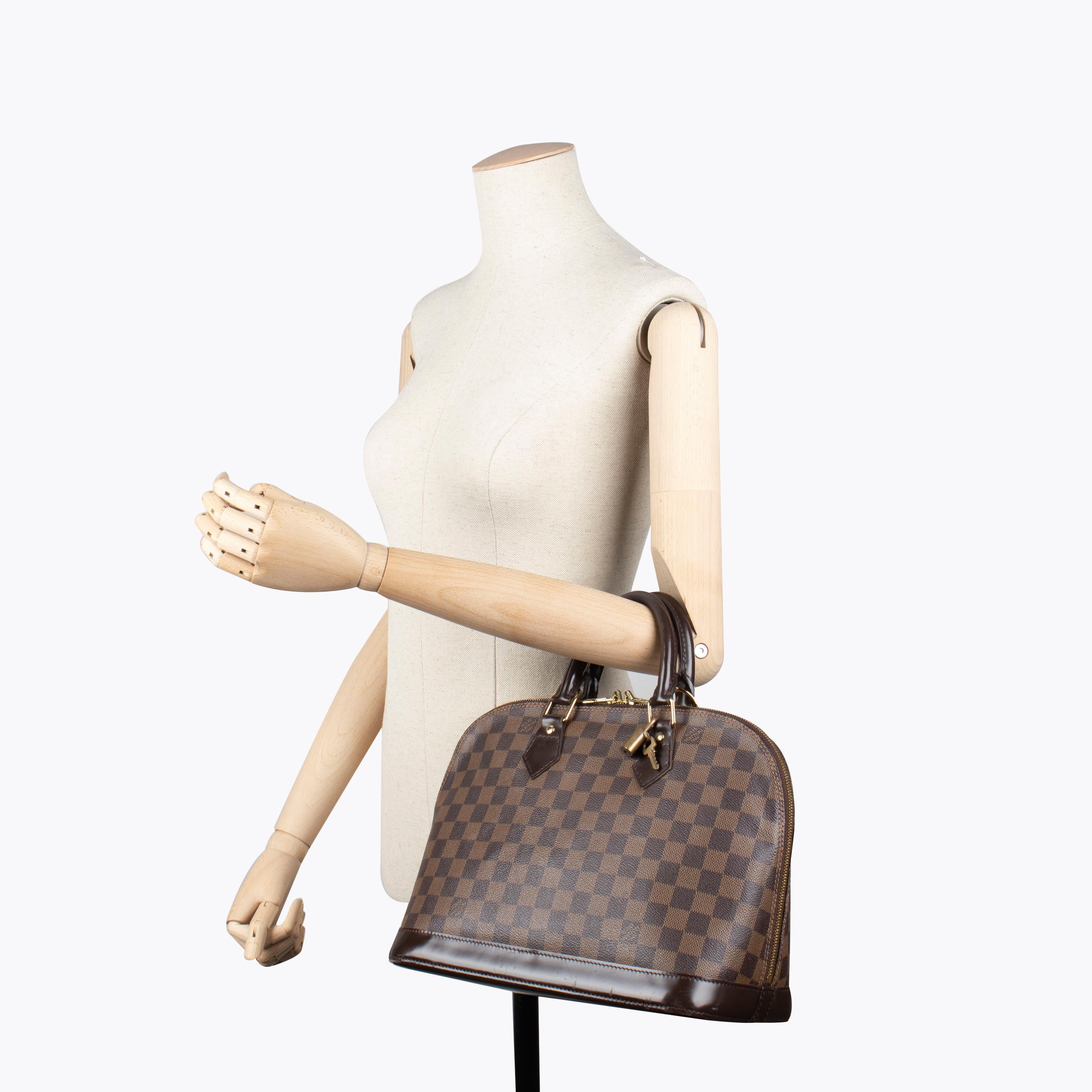 Louis Vuitton Ebene Alma PM Bag For Sale 3
