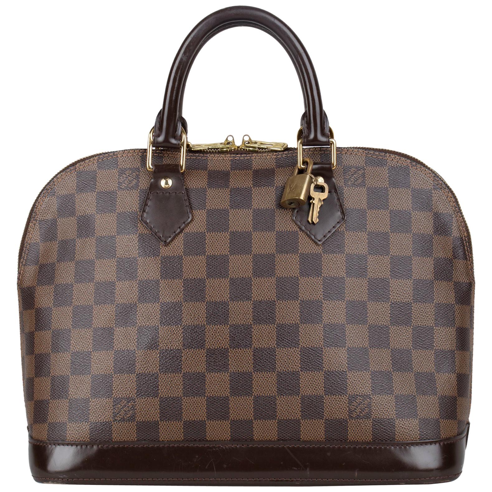 Louis Vuitton Ebene Alma PM Bag For Sale