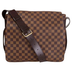 LOUIS VUITTON Ebene brown DAMIER CANVAS BASTILLE Messenger Bag