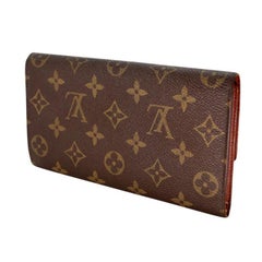 Louis Vuitton Ebene GM Sarah Monogram Wallet LV-W1216P-0001