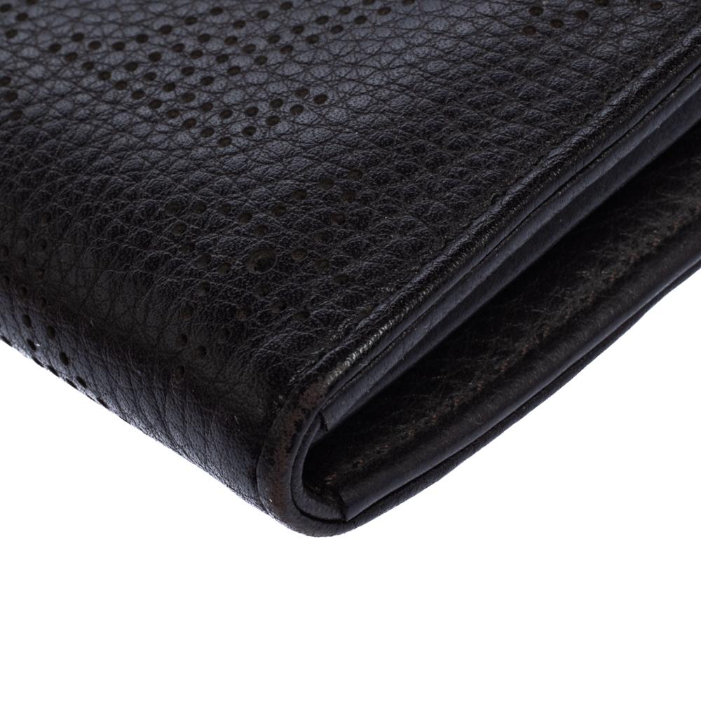 Louis Vuitton Ebene Monogram Mahina Leather Amelia Wallet 2