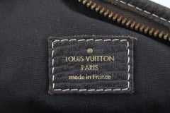 Louis Vuitton Ebene Monogram Mini Lin Manon MM Hobo Bag 914lv50