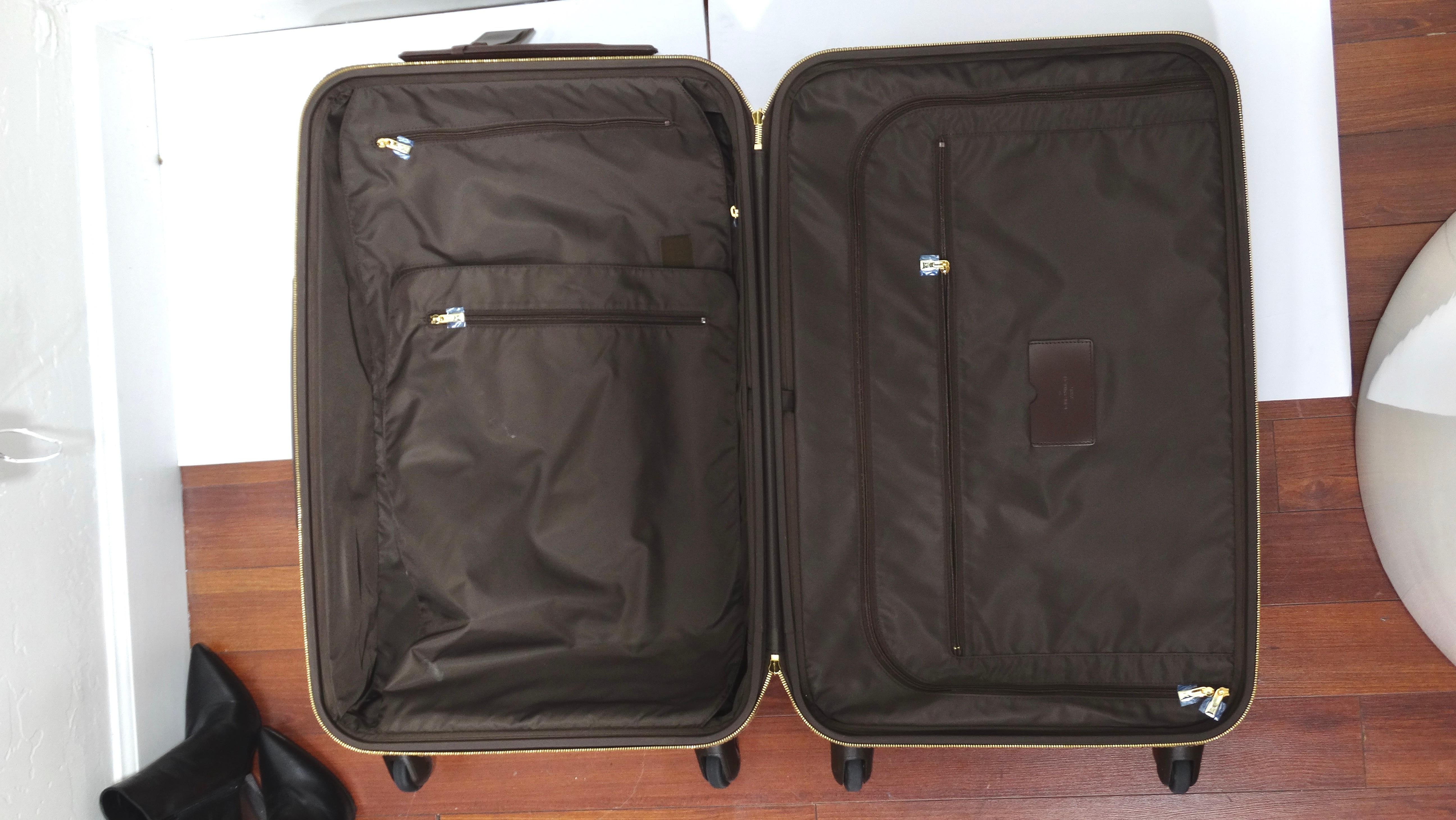 Louis Vuitton Ebene Trolley 4 Roues 70 CM Suitcase & Accessories 8