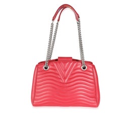 Louis Vuitton Ecarlate Calfskin New Wave Chain Tote