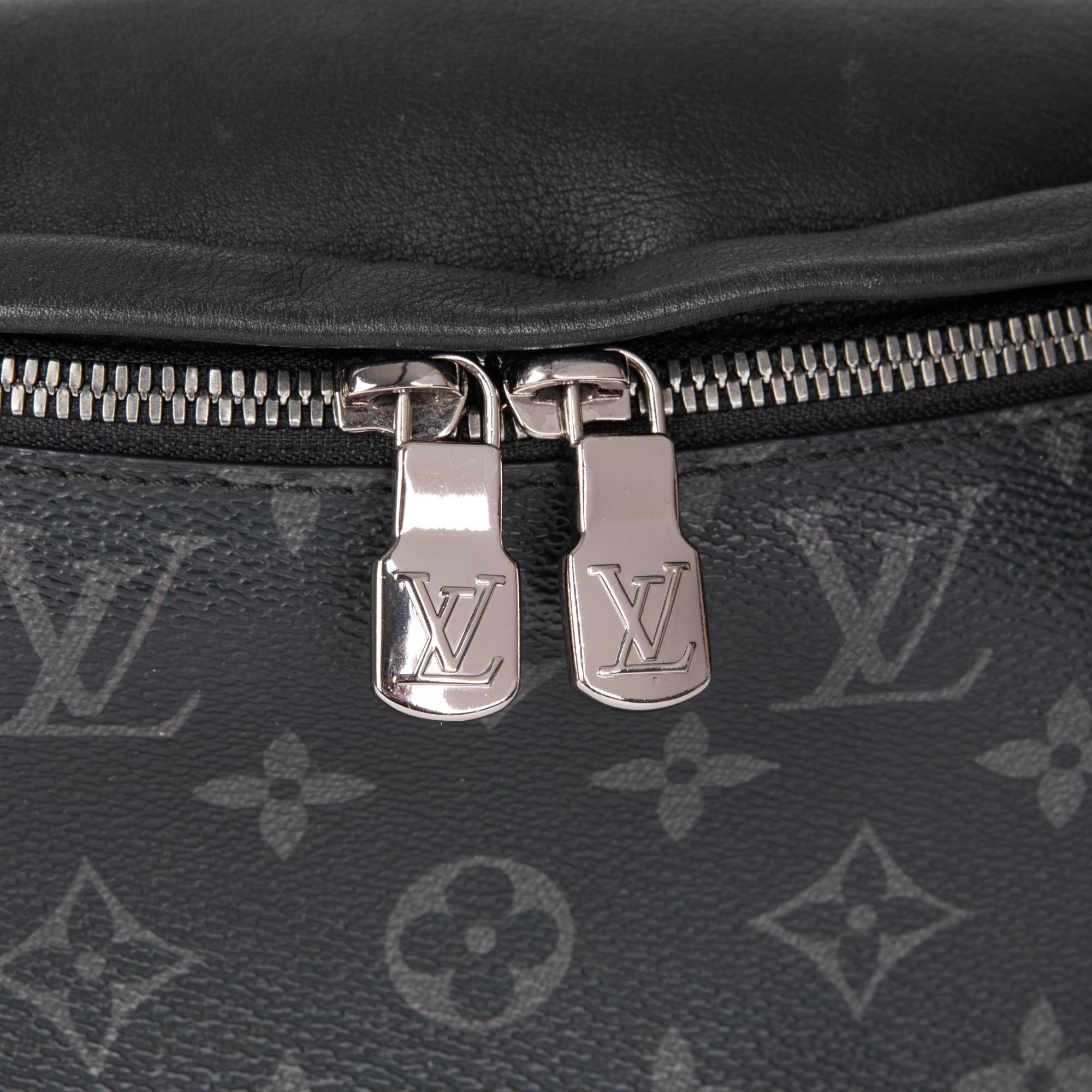 LOUIS VUITTON Eclipse Monogram Canvas & Calfskin Leather Discovery PM Bumbag 2