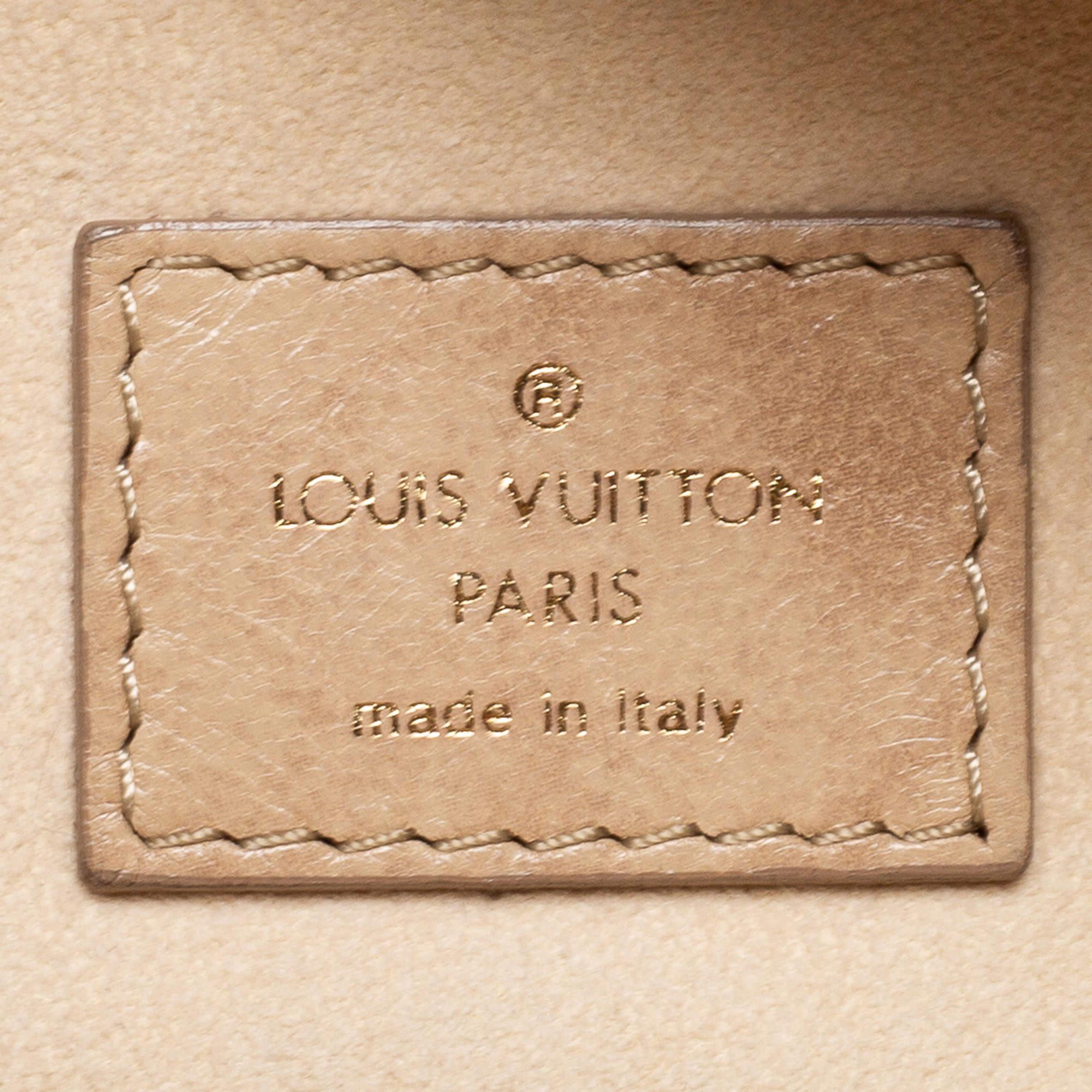 Louis Vuitton Ecru Monogram Leather Limited Edition Olympe Nimbus GM Bag 6