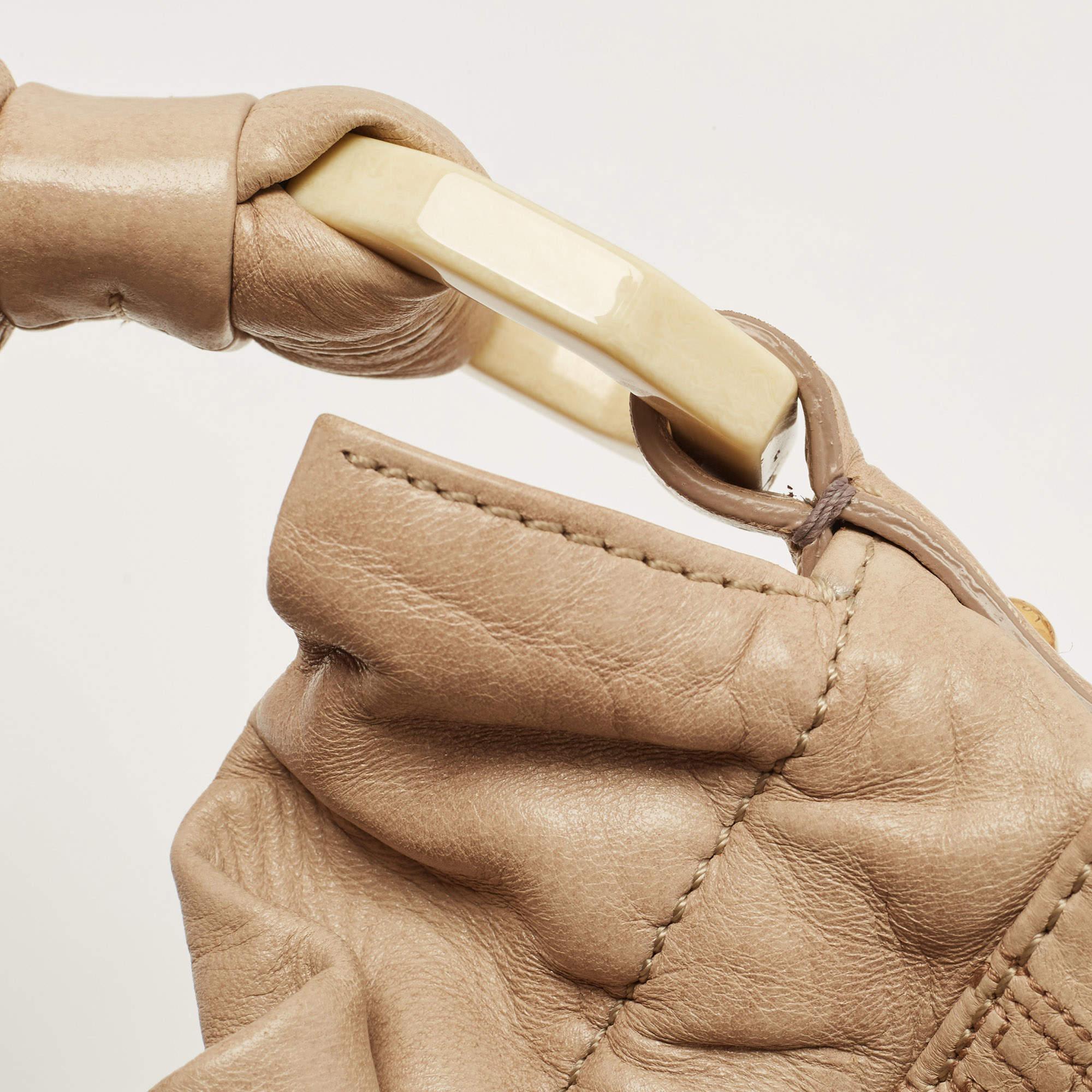 Louis Vuitton - Sac Olympe Nimbus GM en cuir écru avec monogramme, édition limitée en vente 6