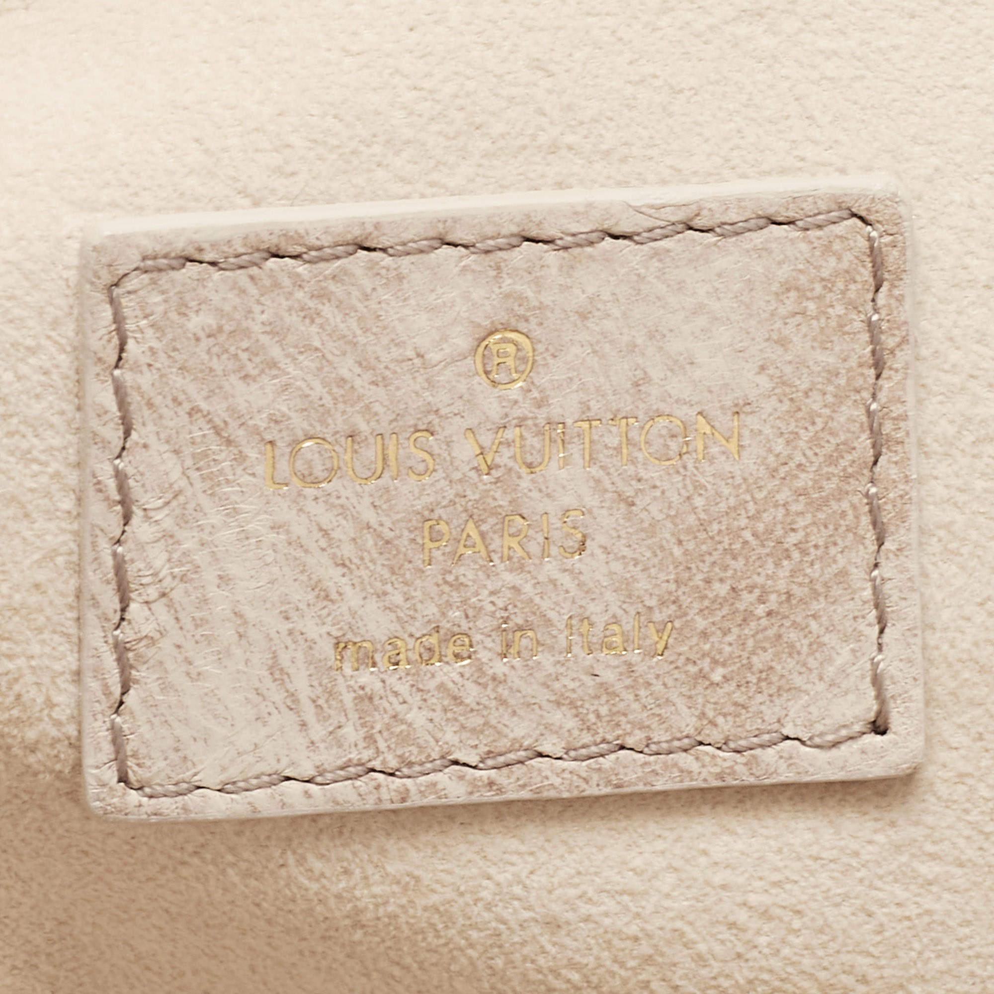 Louis Vuitton Ecru Monogram Leather Limited Edition Olympe Nimbus GM Bag 9