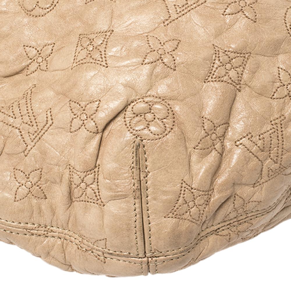 Louis Vuitton Ecru Monogram Leather Limited Edition Olympe Nimbus PM Bag 7