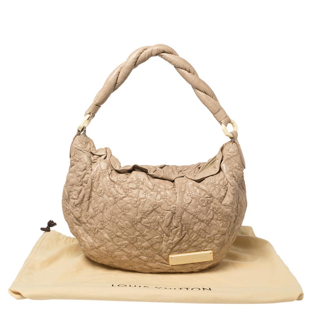 Louis Vuitton Ecru Monogram Leather Limited Edition Olympe Nimbus PM Bag 8